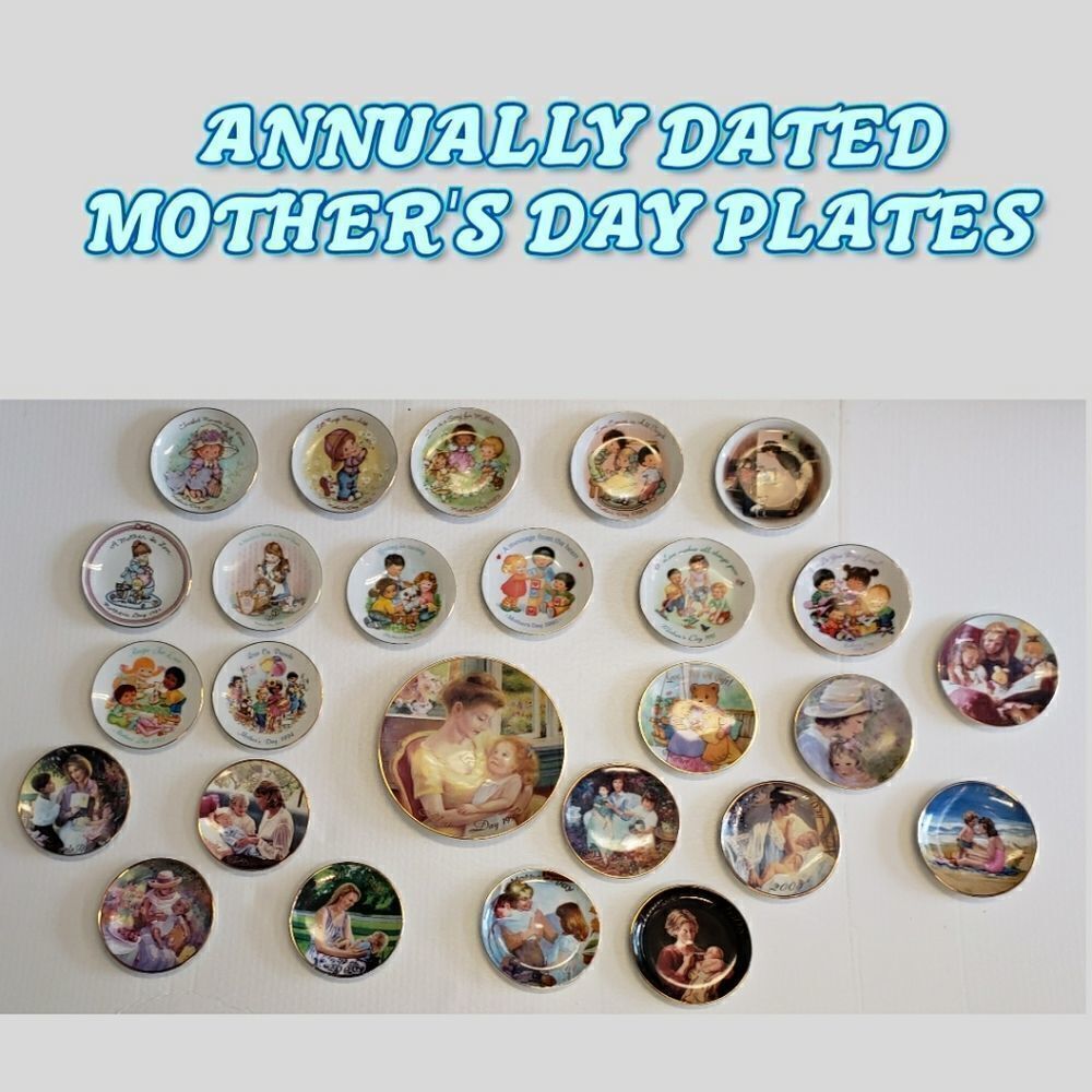 Mother's Day plates